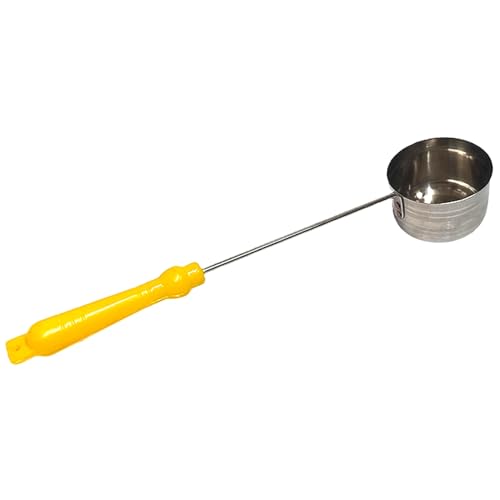 Dynore Stainless Steel Water Serving Donga with Plastic Handle, 34 Cm - Image 1