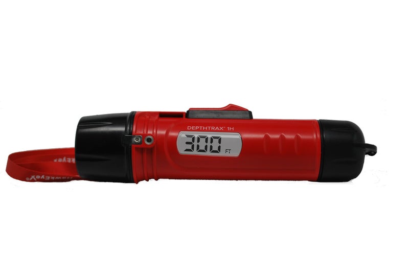 HawkEye DT1H Handheld Depth Finder with Temperature 300 Feet