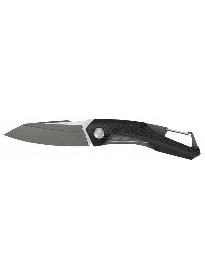 Kershaw Kershaw Reverb Pocket Knife, 2.5-In. 8Cr13Mov Manual Open Blade, Lightweight, Outdoor Knife For Hiking, Camping  - Image 3