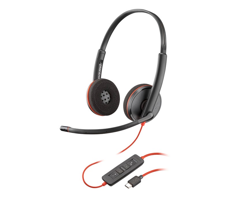 Poly HPP Poly Blackwire 3220 Stereo USB-C Headset - Image 4