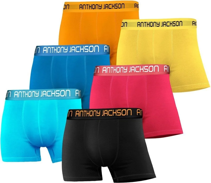 أنتوني جاكسون Lycra 6-Pack Premium Men's Boxer Boss