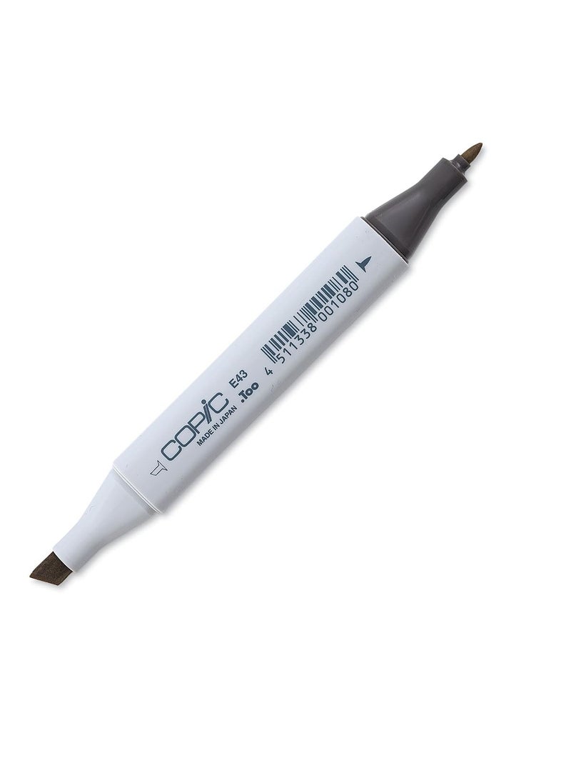 COPIC Copic Marker with Replaceable Nib, E43-Copic, Dull Ivory 