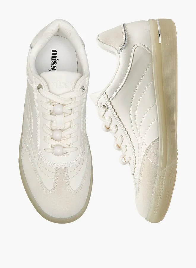 MISSY Women Lace-Up Sneakers