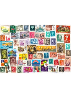 1000 Stamps From World Countries Mixed Philately Used Postage Stamps Off Paper