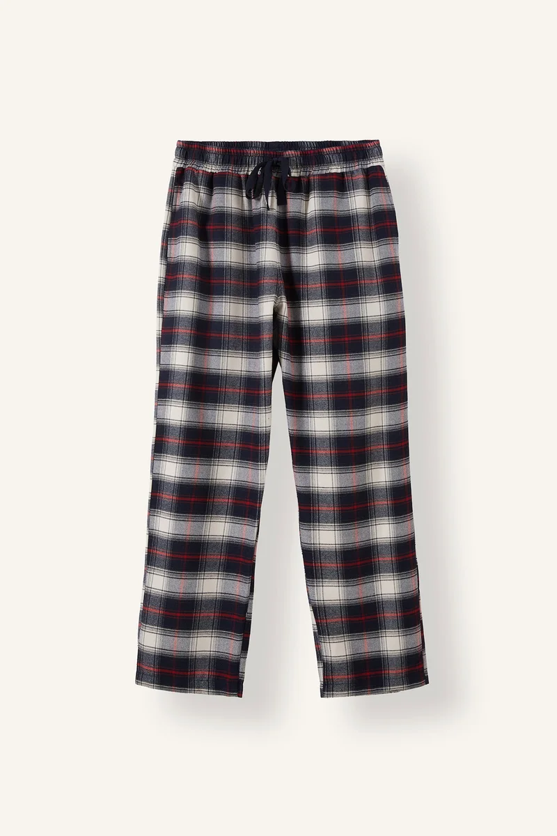 ديفاكتو New Regular Fit With Pockets Flanel Bottom