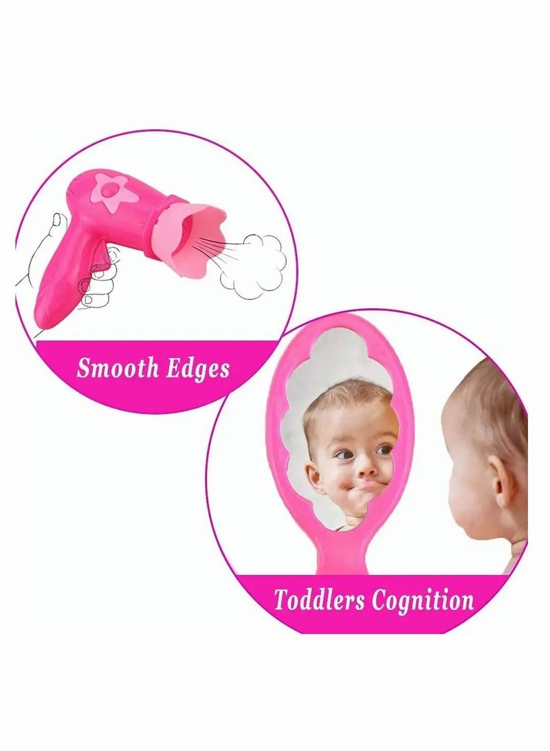 Excefore Kids Makeup Kit Girls Toy - for Little Girls, Princess Beauty Play Set Girls/Toddlers, Safe & Non Toxic 4 5 6 7 8 9 10 Year Old Girl  Birthday Gifts. - Image 2