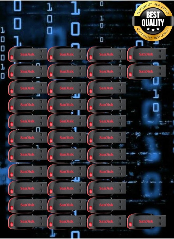 Sandisk 36 Pieces 32GB Cruzer Blade Usb Flash USB2.0  - Image 1