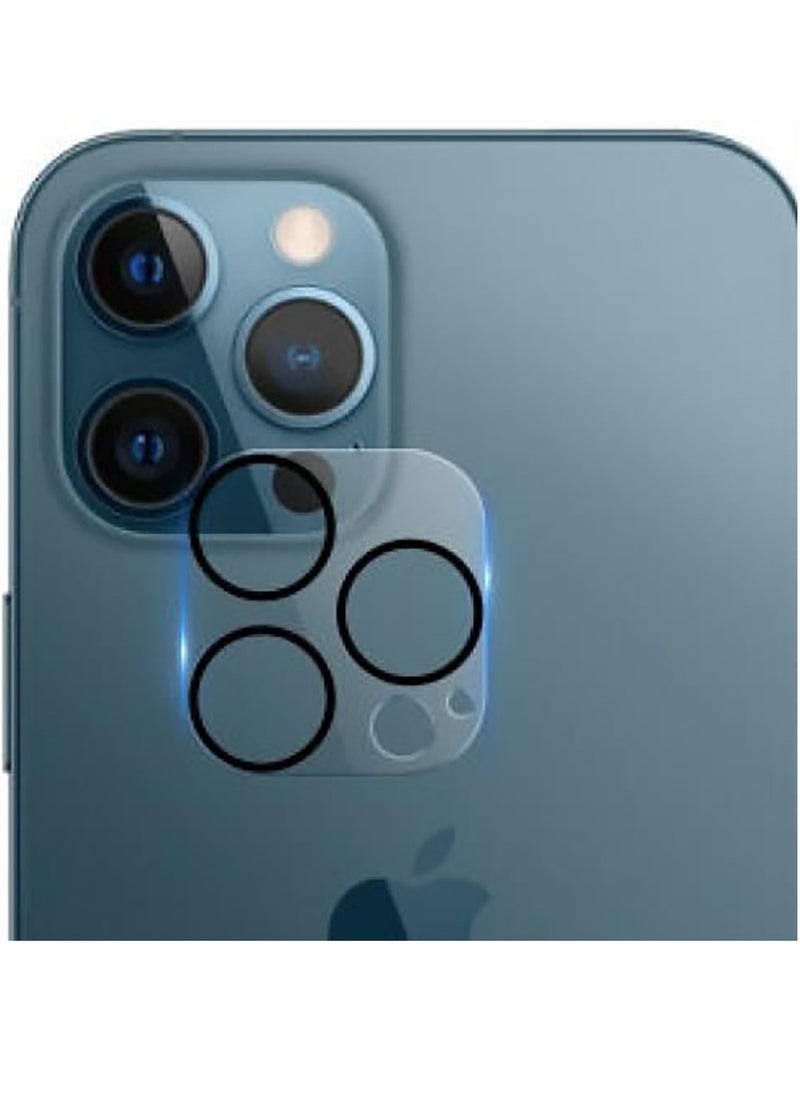 Generic IPhone 13 Pro Max 6.7 Inch Camera Lens Protector - Clear/black 