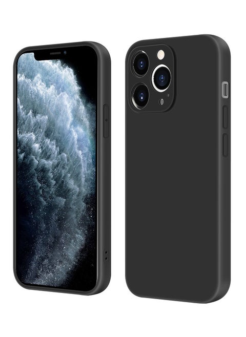 Compatible with apple iPhone 11 Pro Full Coverage for Protective Case, Ultra Slim Soft Silicone Gel TPU Cover, Matte Surface Ultra-Thin Case, for iPhone 11 Pro (Black)