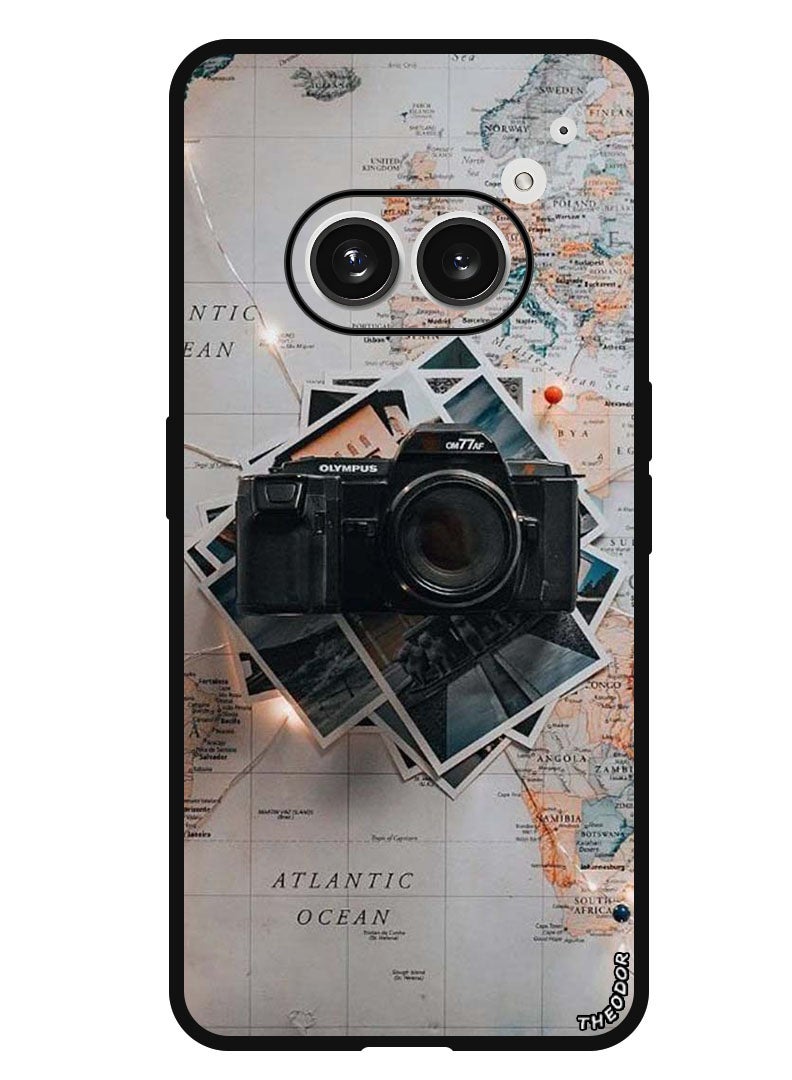Theodor Protective Case Anti Scratch Shock Proof Bumper Cover For Nothing Phone (2a) Camera - Image 1
