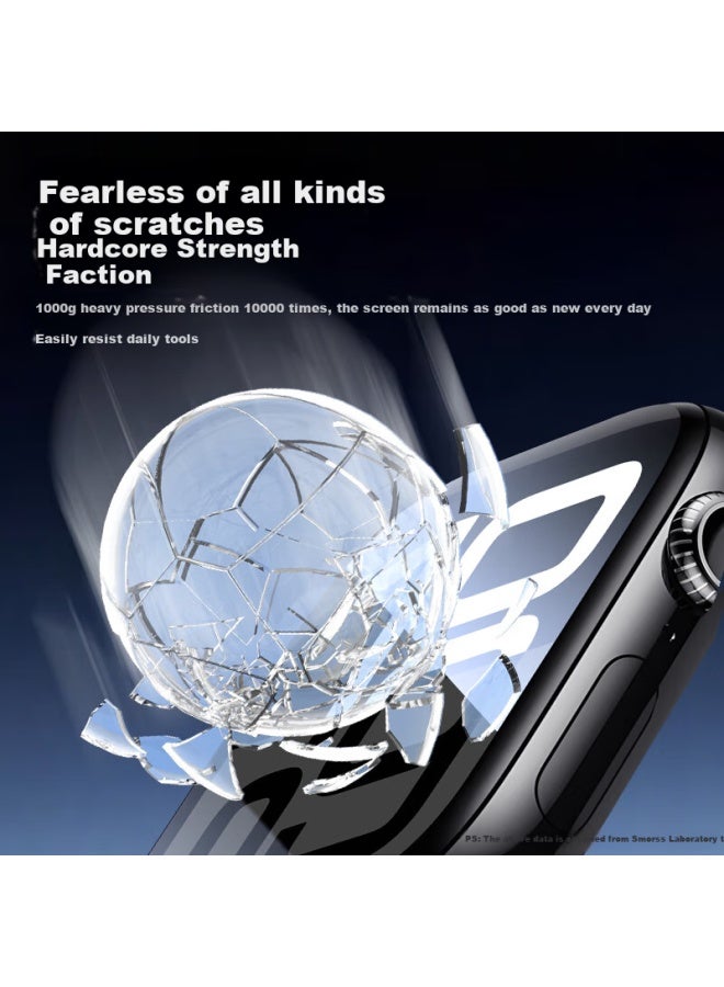 Smorss Screen Protector For Apple Watch S11/s10, Protective Film For Iwatch S10, Tempered Glass Film, Dust-free Installation, 46mm - Image 5