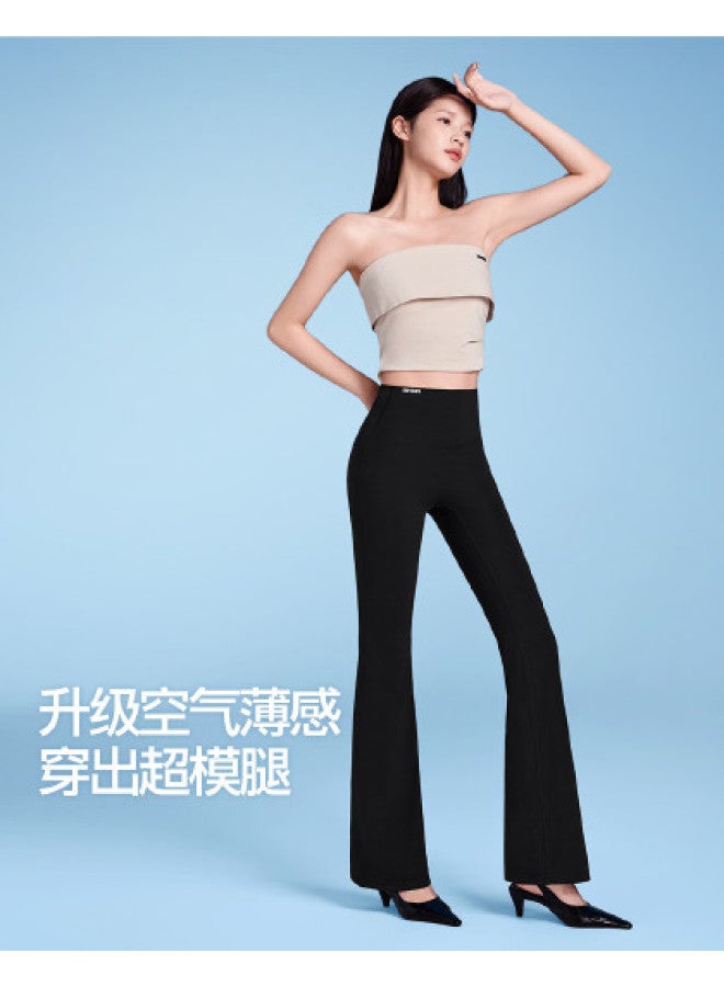 SIINSIIN Light Shaping High-Waist Slimming Lifting High-Elasticity Shark Bell-Bottom Pants, Autumn High-End Breathable Fashion Slim Casual Pants - Image 1
