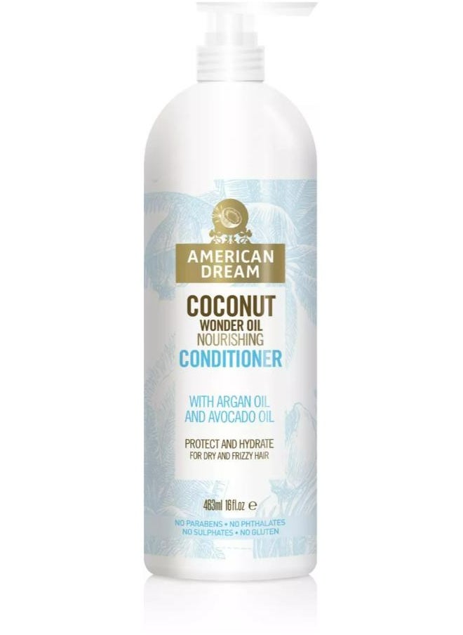 AMERICAN DREAM - COCONUT WONDER OIL  NOURISHING CONDITIONER 463 ML - Image 1