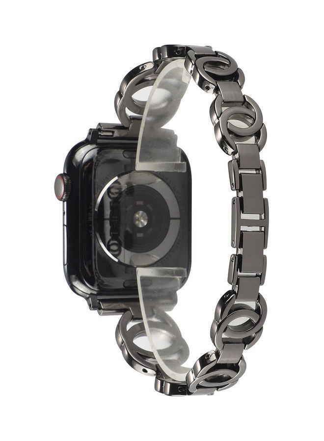 NIBEMINENT Women Strap for Apple Watch 38/40/41mm Black - Image 2