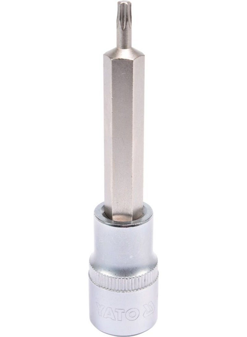 YATO Socket Bit 1/2" Torx T20 L=100mm YT-04320