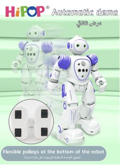 HIPOP Intelligent RC Robot With Gesture Sensing,Programmable,Singing And Dancing,Children's Educational Interactive Robot Toy Gift  - Image 2