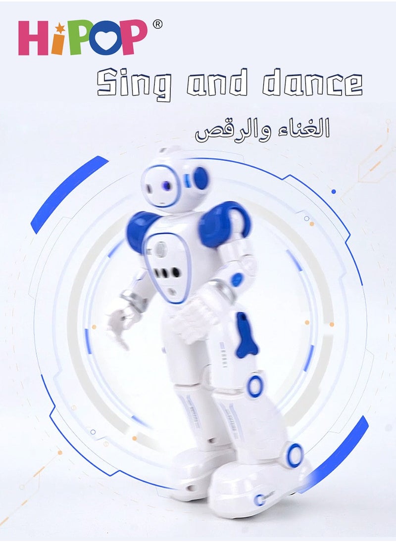 HIPOP - Intelligent RC Robot With Gesture Sensing,Programmable,Singing And Dancing,Children's Educational Interactive Robot Toy Gift - Image 1
