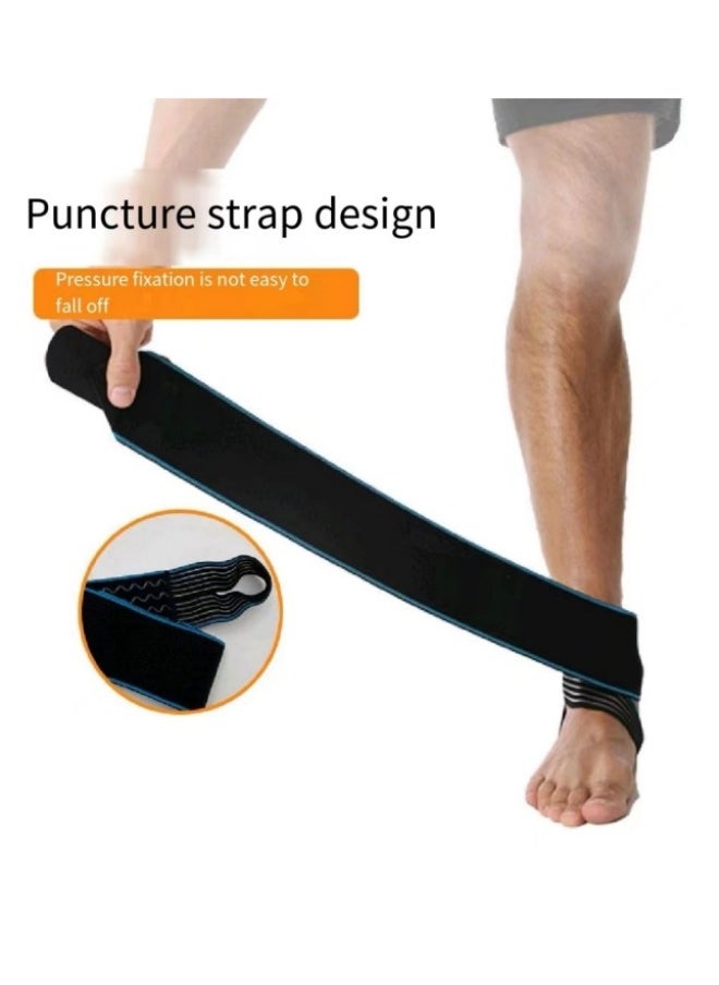1-Piece Ankle Protector, Adjustable Elastic & Comfortable Ankle Brace, Compression Ankle Support Men & Women, Stabilize Ligaments-Eases Swelling and Sprained Ankle
