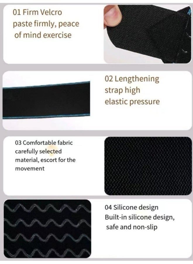 1-Piece Ankle Protector, Adjustable Elastic & Comfortable Ankle Brace, Compression Ankle Support Men & Women, Stabilize Ligaments-Eases Swelling and Sprained Ankle