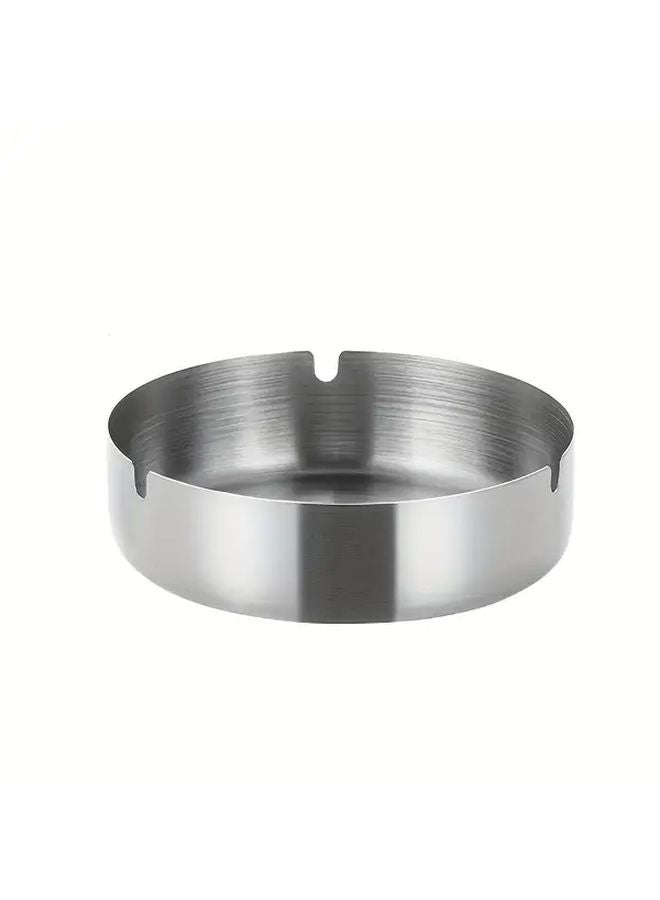 Custom Name Engraved Steel Ashtray Heavy Duty Oval Smoking Holder With Lid Ideal Gift - Image 1