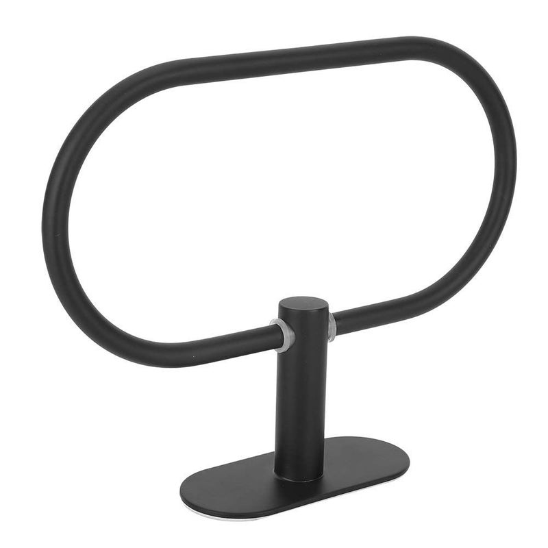 Stainless Steel Towel Rack No Drill Wall Mounted Bathroom Shelf Strong Adhesive Towel Holder 5kg Weight Capacity - Image 2