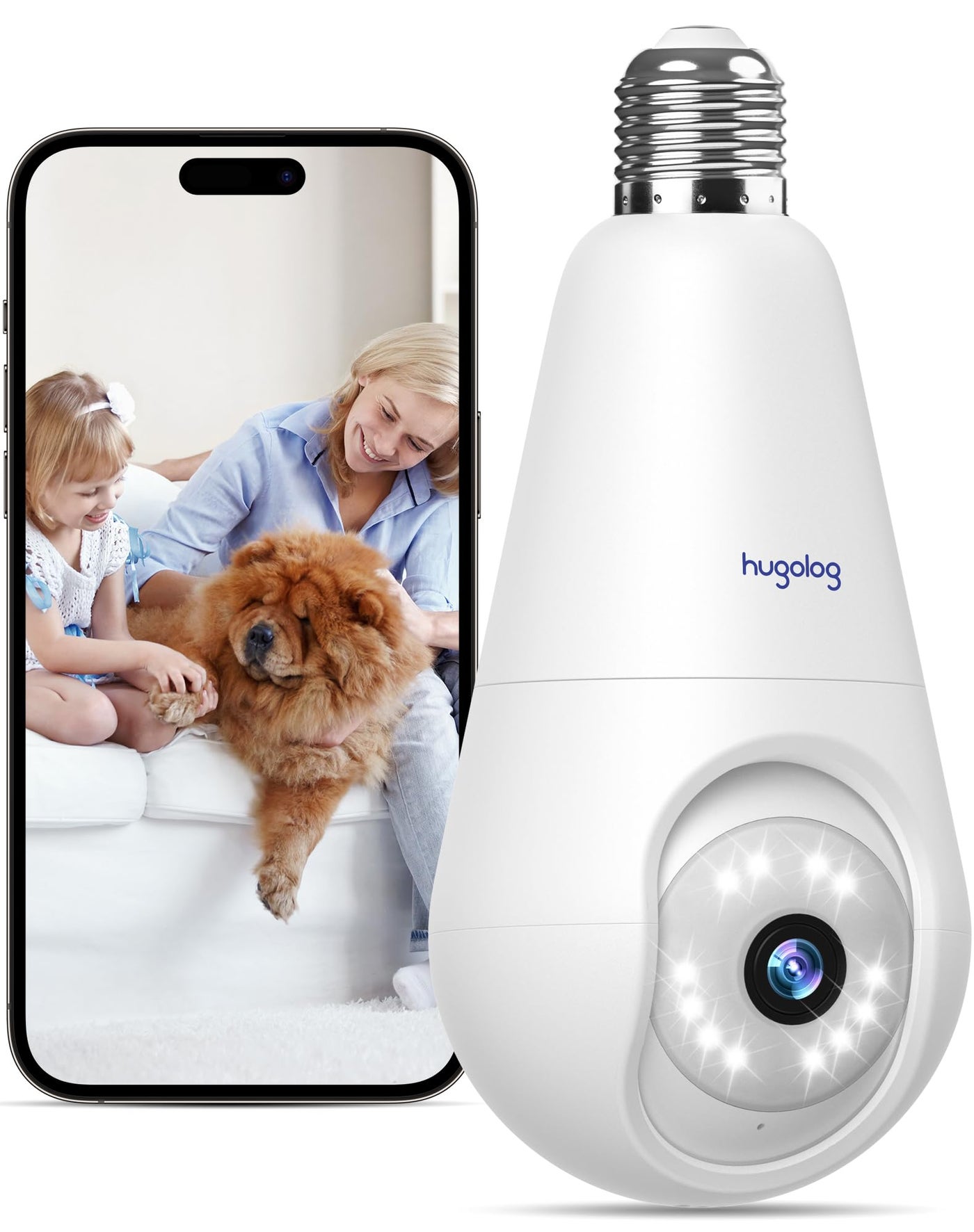 hugolog Hugolog 2k Light Bulb Security Cameras Z8692217612A7EC781BA5Z