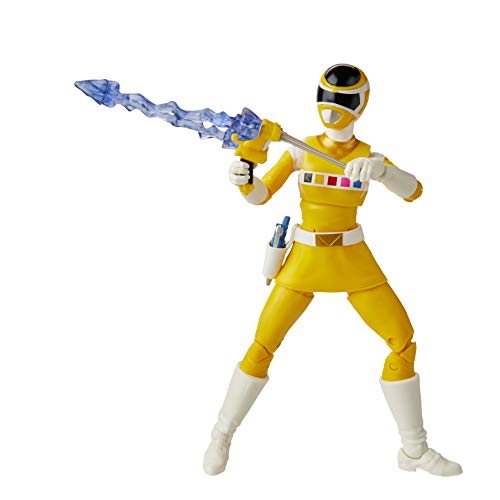 Power Rangers Lightning Collection in Space Yellow Ranger 6-Inch Premium Collectible Action Figure Toy with Accessories - Image 2