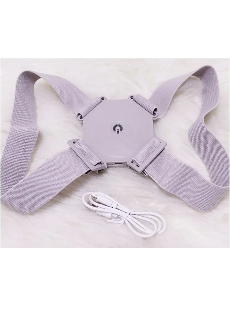 DubaiGallery Smart Posture Corrector for Adult Children Teenager Women Men with Intelligent Sensor Vibration Reminder - Adjustable Shoulder Humpback Straightener Correction Upper Back Brace Upright Trainer Belt - Image 4