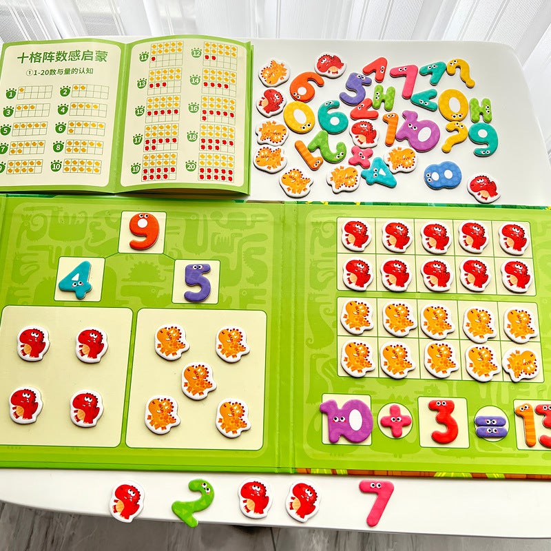 Kindergarten Ten-Grids Array Mathematics Addition And Subtraction Teaching Aids Artifact Enlightenment Kidsren'S Number Decomposition Within 10-20 - Image 5