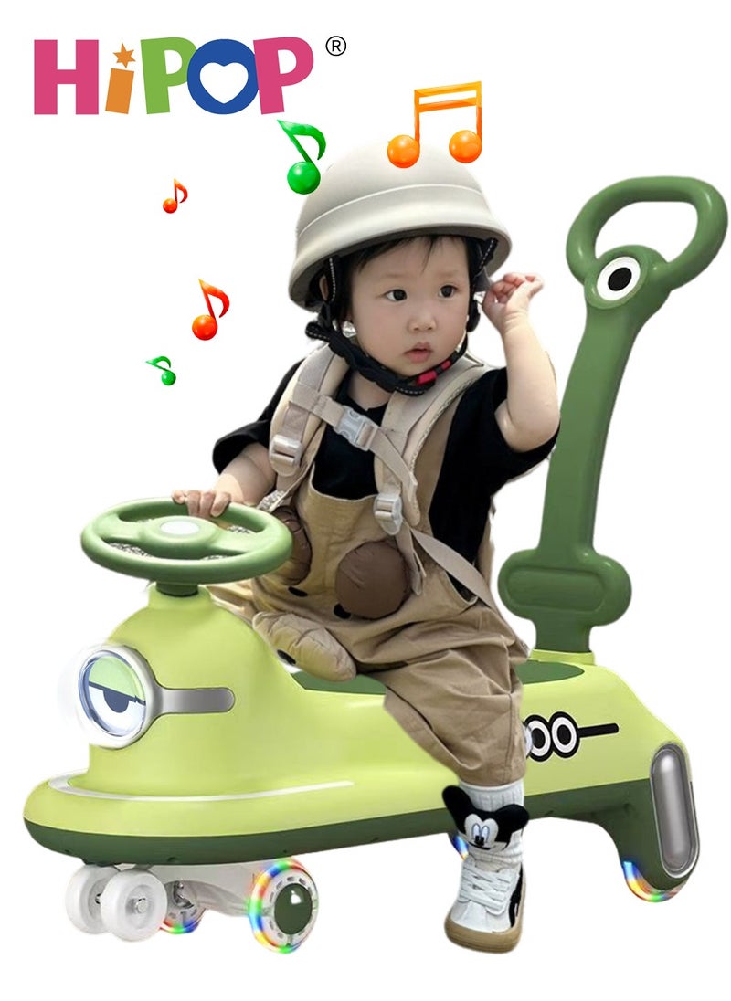 HIPOP - Ride on Toys for Kids,Magic Swing Ride on Car,Twist Car with Music and Light,Silent and Anti-Rollover,Children's Riding Toy - Image 1