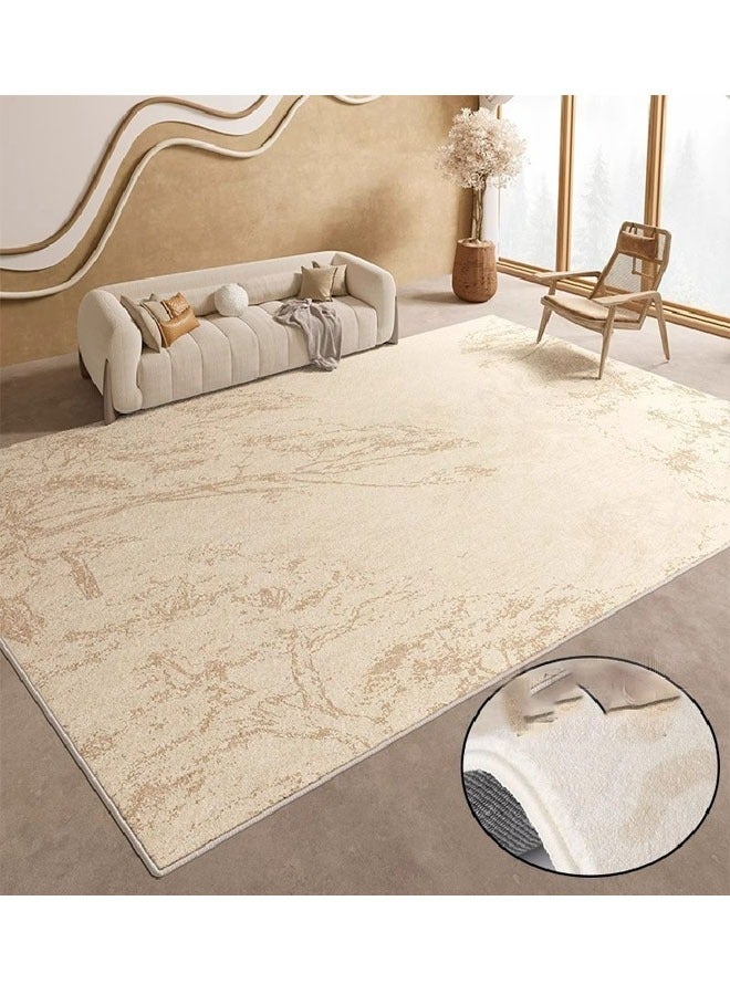 KLNAMAEAAN Foldable, Machine Washable Floor Mat  for Living Room, Bedroom, Bedside, Sofa, and Coffee Table Areas 160X230Cm - Image 1