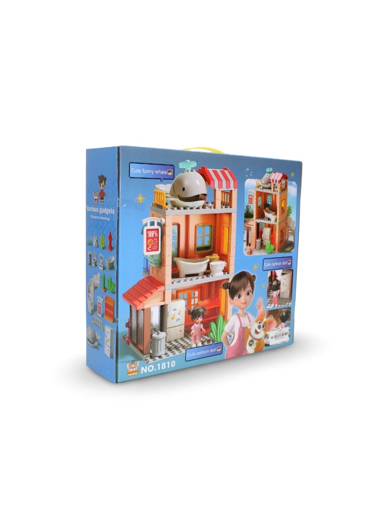 Feelo Genius Architect Villa Building Block Set – 141 Pcs - Image 1