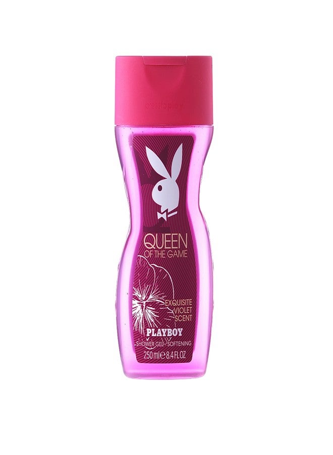 بلاي بوي مجموعة جل الاستحمام بلاي بوي سوبر وومن + كوين أوف ذا غيم + بلاي إت وايلد للنساء (750 مل، عبوة من 3 قطع) - Image 3