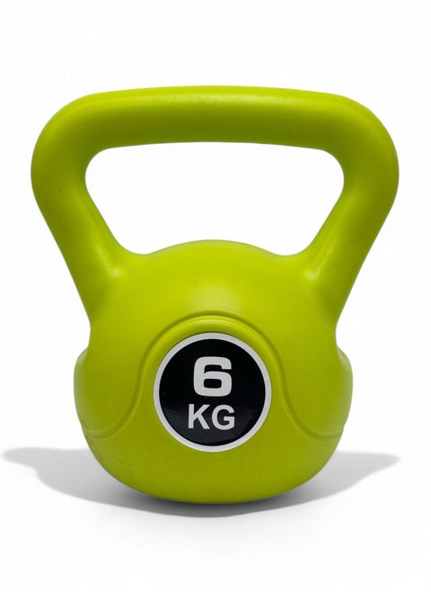 Solid Kettlebell, Home Gym Strength Training Equipment with Non-Slip Handle, Multi-Functional Fitness Kettlebell for Powerlifting, Bodybuilding, Core Training and Push-ups