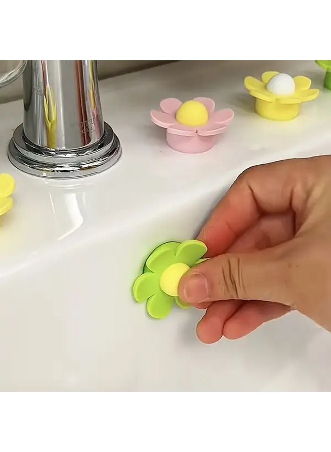 مقبس تصريف على شكل زهرة وردية لتصريف أحواض المطبخ والحمام - Image 2