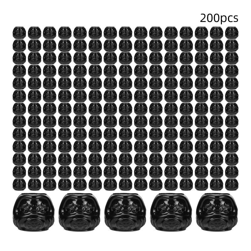 Ink Caps Cups - 200pcs Mixed Tattoo Caps Cups With Base Pigment Cups Tattoo ink Microblading Makeup Tattooing Supplies - Image 1