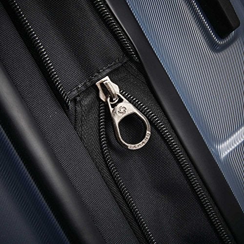 Samsonite Centric Hardside Expandable Luggage with Spinner Wheels, Blue Slate, Checked-Medium 24-Inch - Image 2