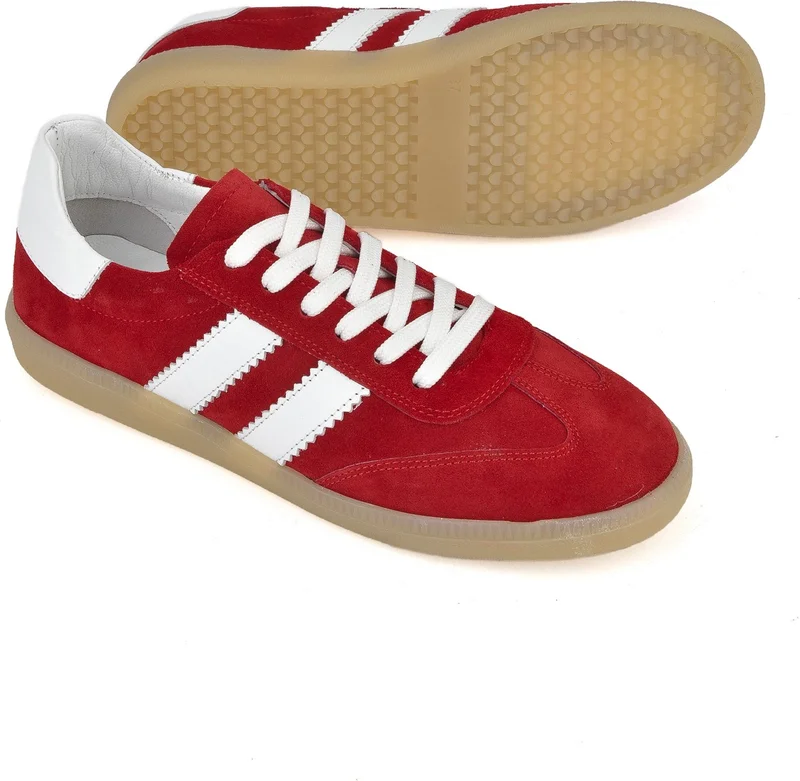 Ziya Women's Leather Sneakers 1511035Z64032 Red