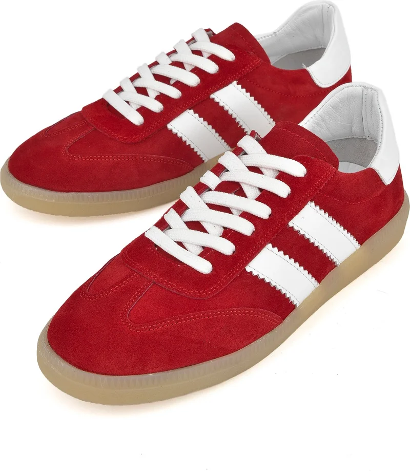Ziya Women's Leather Sneakers 1511035Z64032 Red