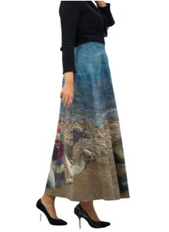 UniqueGraphy Camels High waist A-Line Printed Skirt from UniqueGraphy  - Image 3