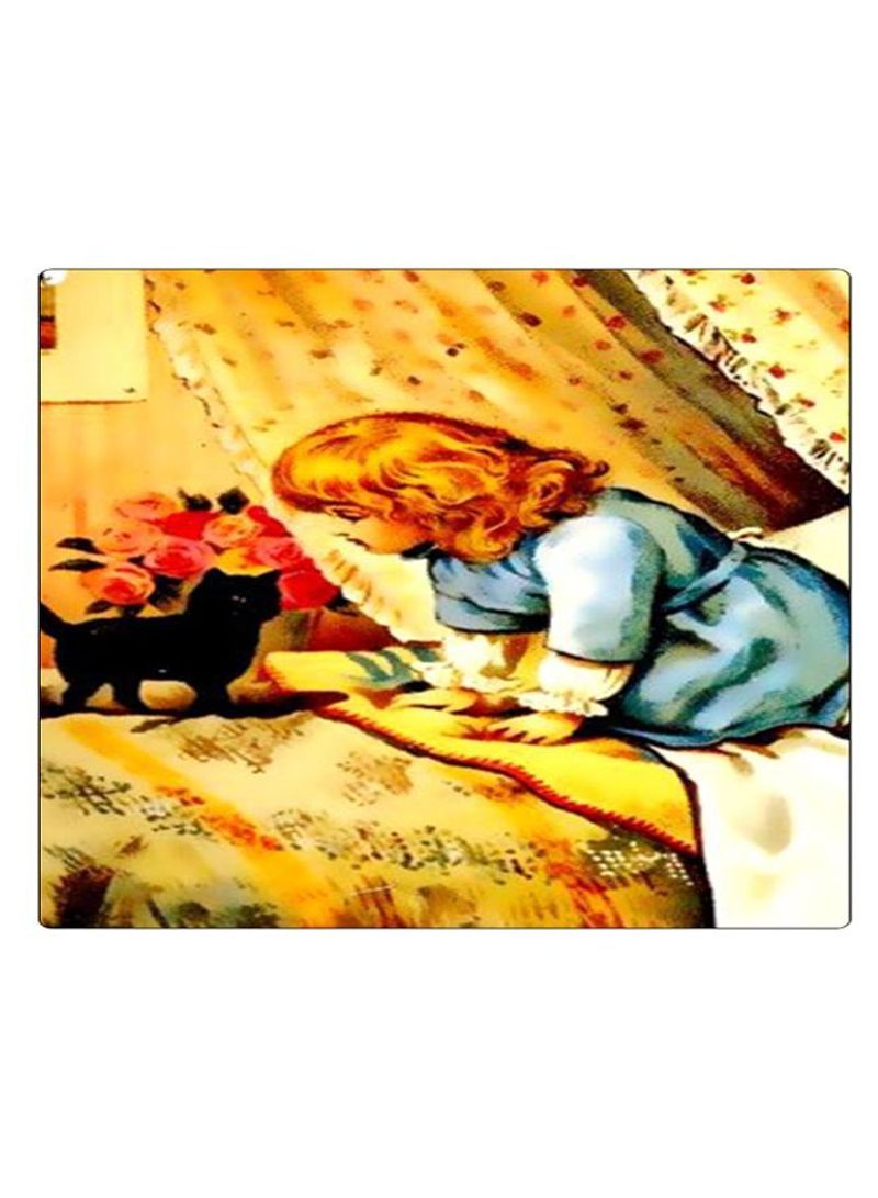 RKN Printed Anti-Slip Gaming Mouse Pad Multicolour