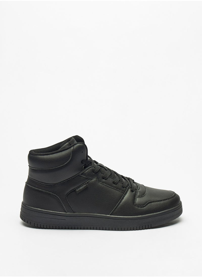 Kappa Mens Lace Up High Top Sneakers  - Image 1