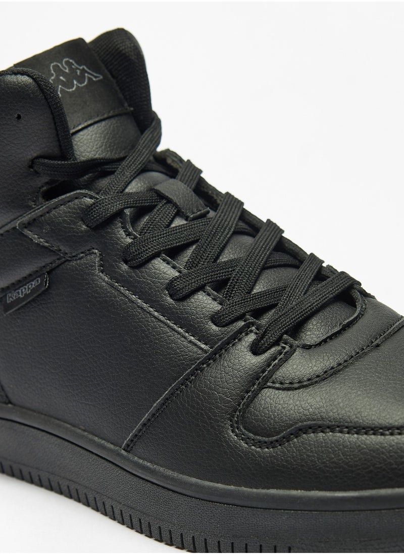 Kappa Mens Lace Up High Top Sneakers  - Image 4