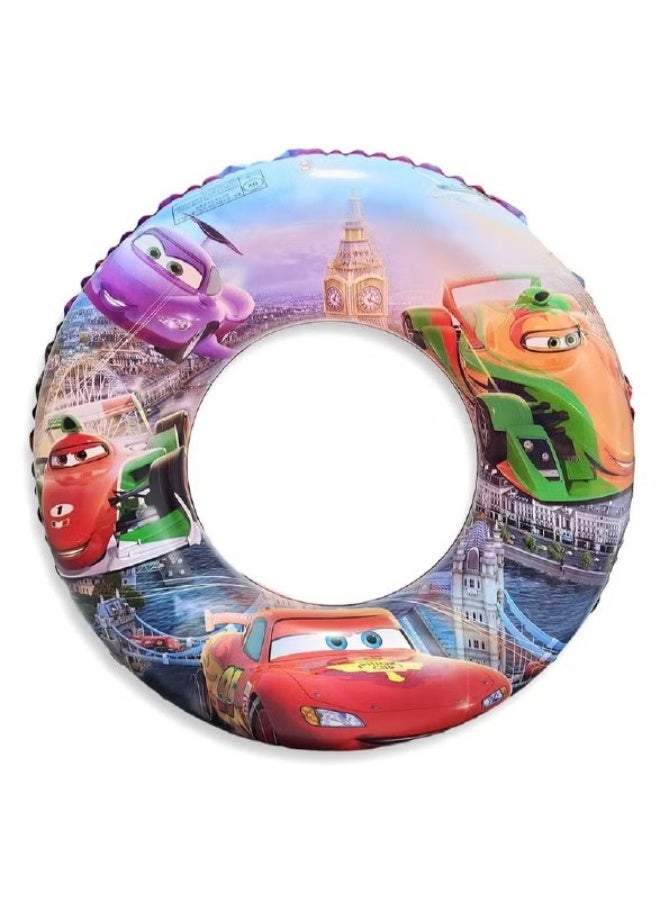 Cars Kids' Inflatable Swimming Ring with Cars Characters - 70 cm - Image 2
