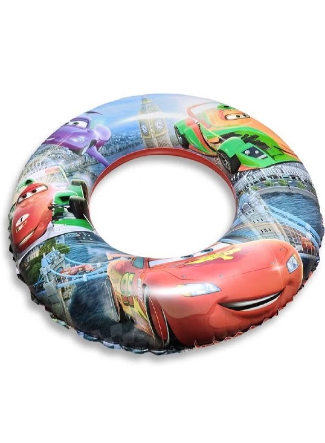 Cars Kids' Inflatable Swimming Ring with Cars Characters - 70 cm - Image 3