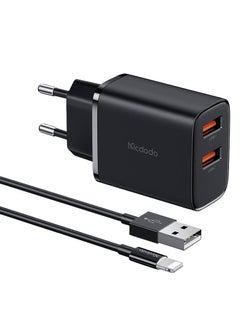 Mcdodo CH-5071 USB-A*2, 12W Network Charger + USB-A To Lightning Cable