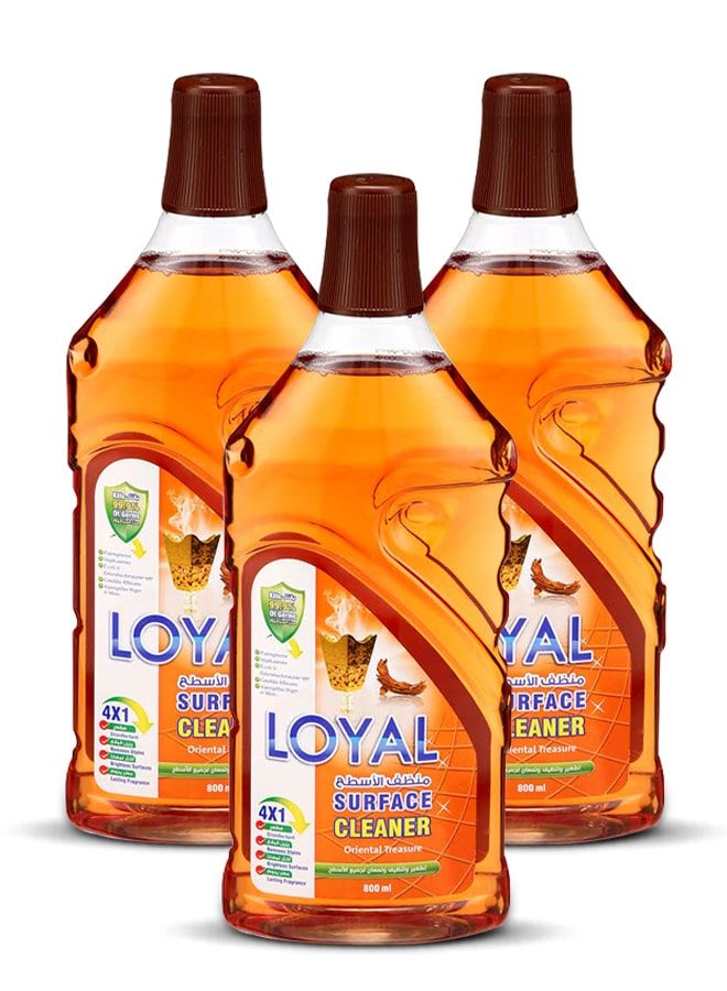 لويال منظف ​​أسطح أورينتال تريجر، 3 × 800 مل - Image 1