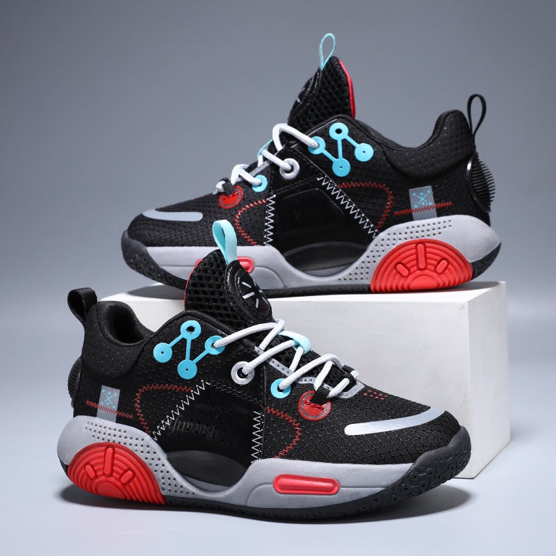 Mesh Sneakers Lightweight Flexible Sole Walking Shoes For Kids Indoor And Outdoor Activities - Image 1