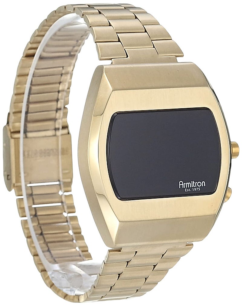 Armitron Sport Men Quartz Sport Watch with Stainless Steel Strap, Gold, 14 (Model: 40/8475BRGP) - Image 3