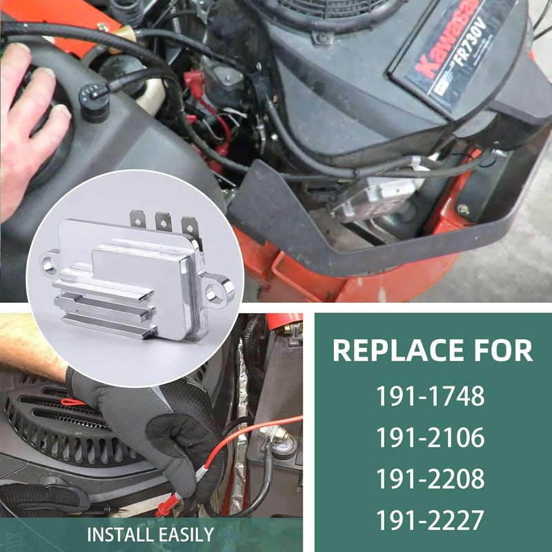 TANG 21066-7017 Voltage Regulator Rectifier 15 Amp for Kawasaki Engines - Image 5